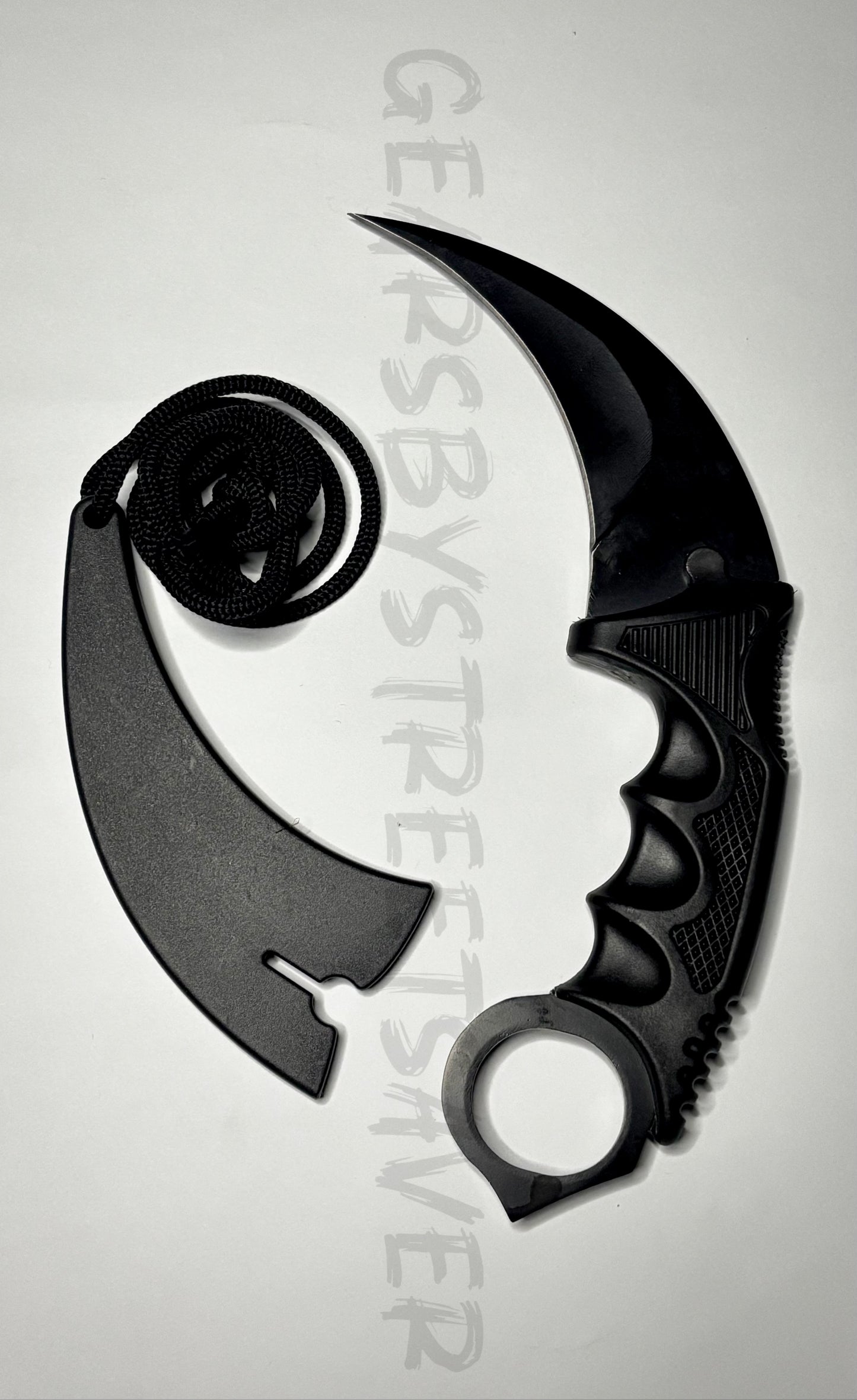 BLACK MAMBA KARAMBIT