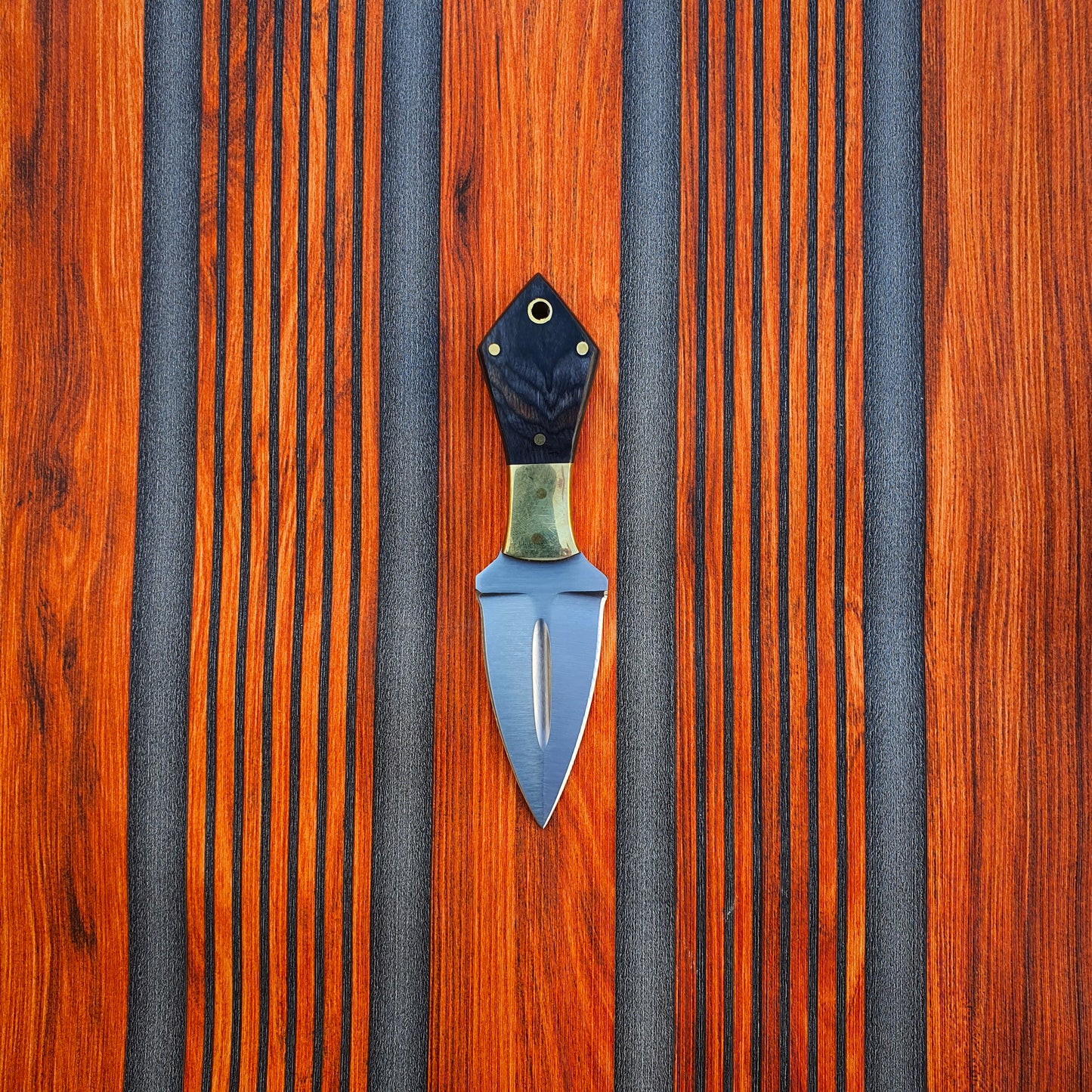Handmade Push Dgr with Leather Sheath