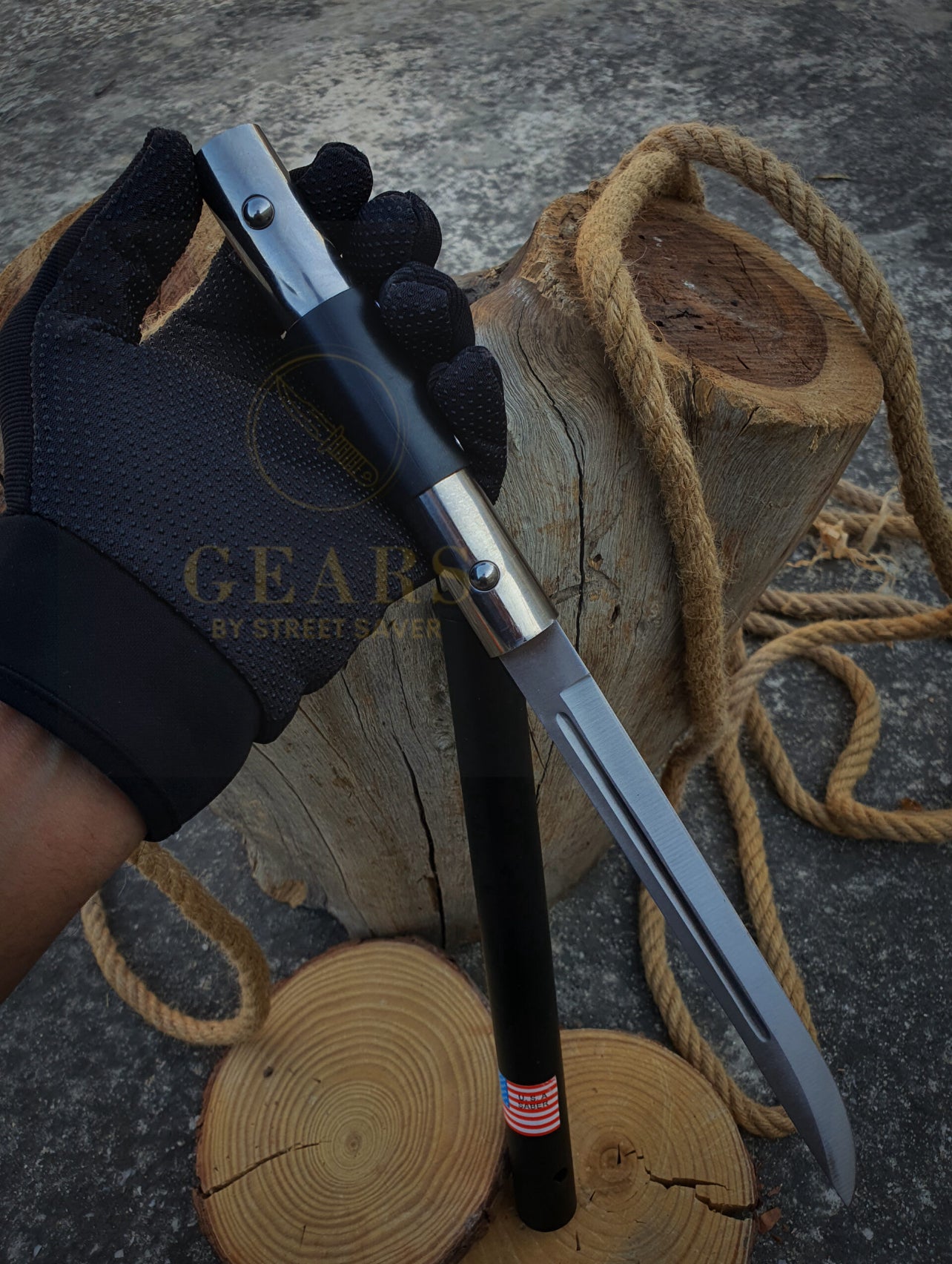 U.S.A SABER All-metal Baton Sword