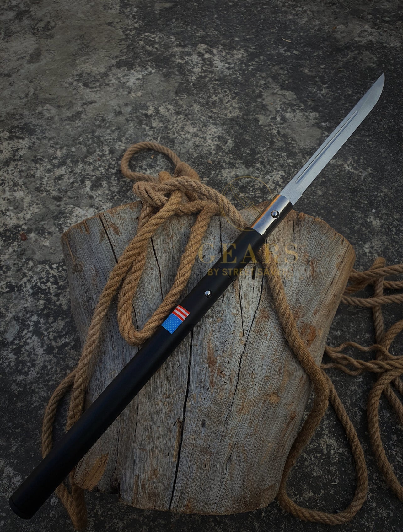 U.S.A SABER All-metal Baton Sword