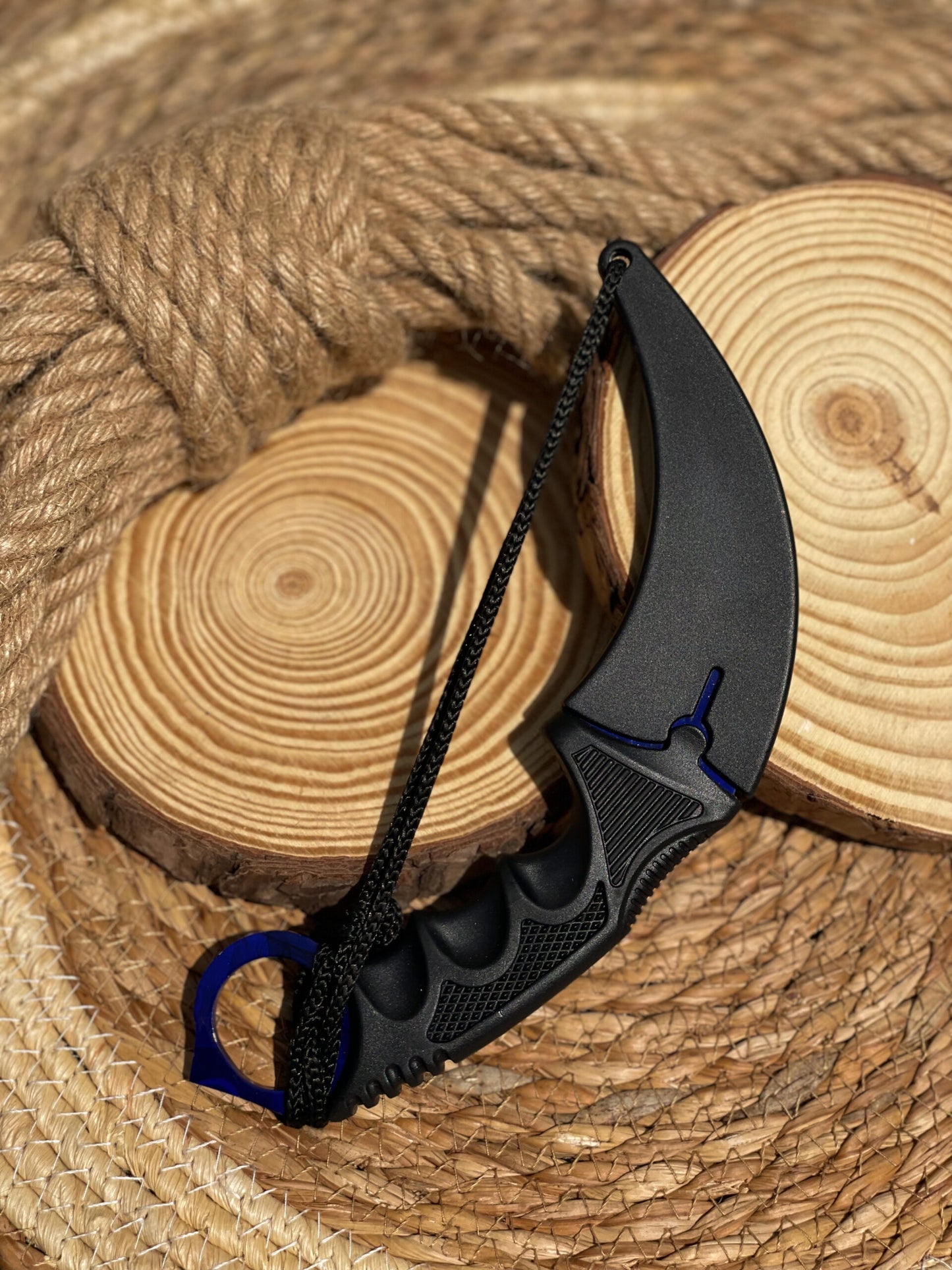 Blue Karambit