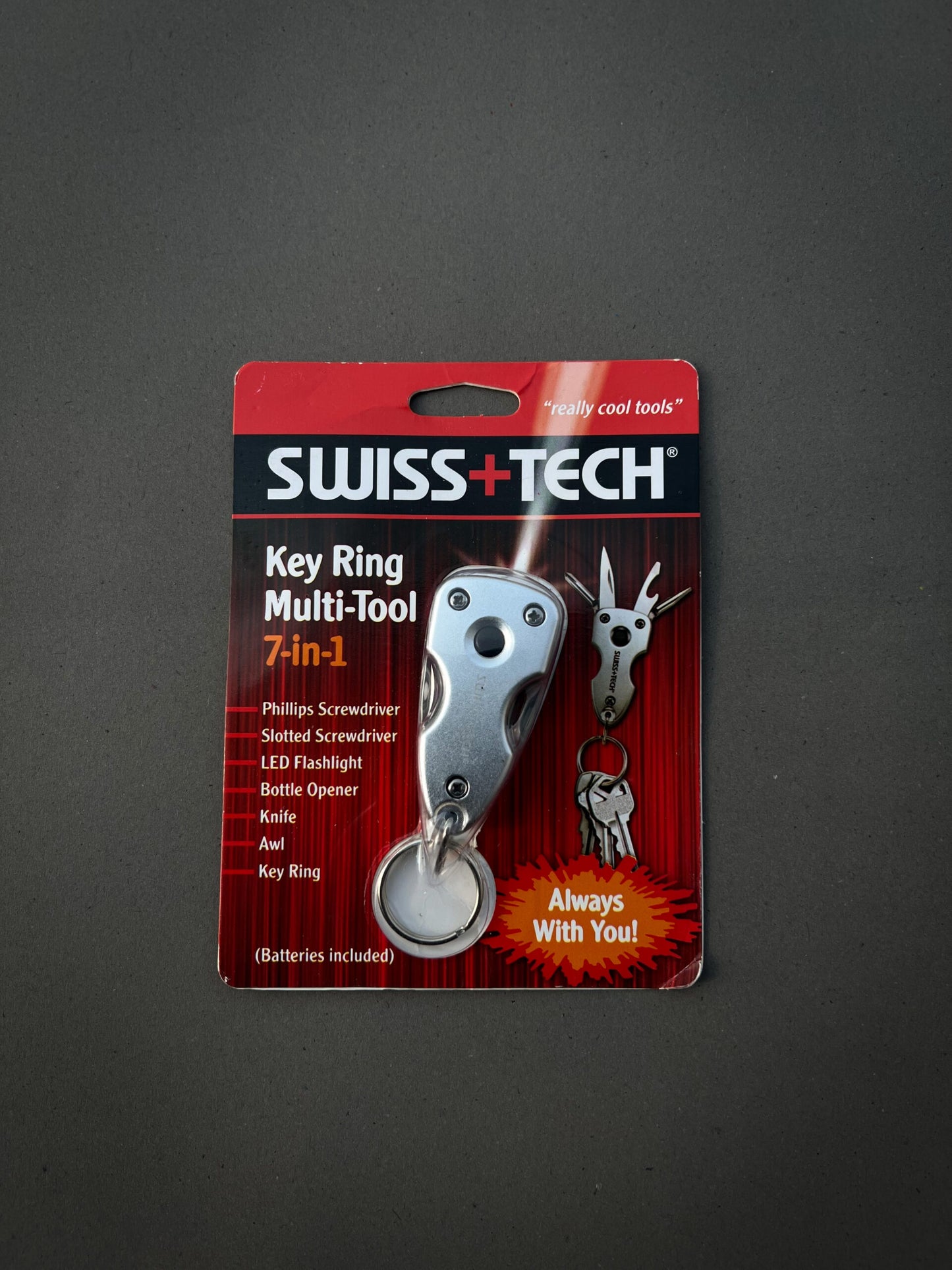 Multitool Keychain ( Swiss + Tech )