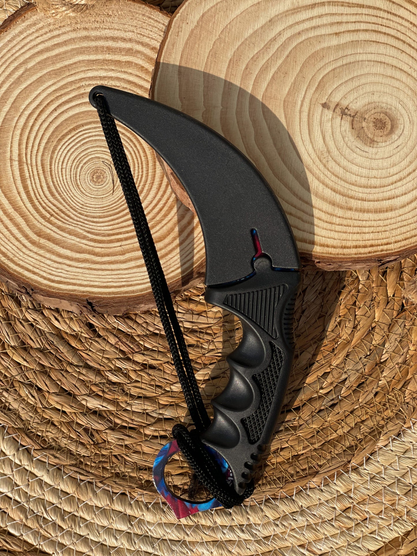 Blue Monster Karambit