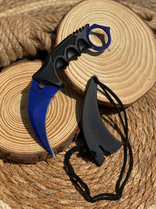 Blue Karambit