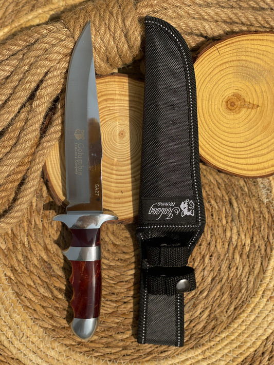 Full Tang Columbia Knife SA27 ( Dark Brown Handle )