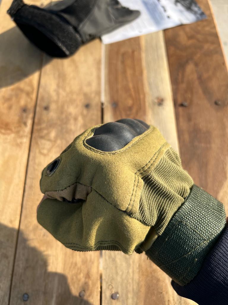 Tactical Protective Half Finger Gloves