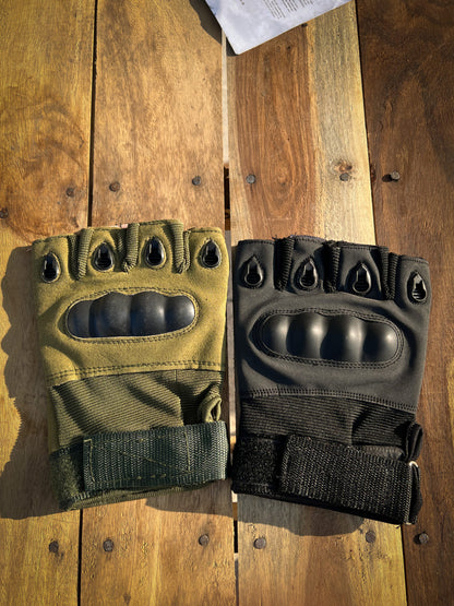 Tactical Protective Half Finger Gloves