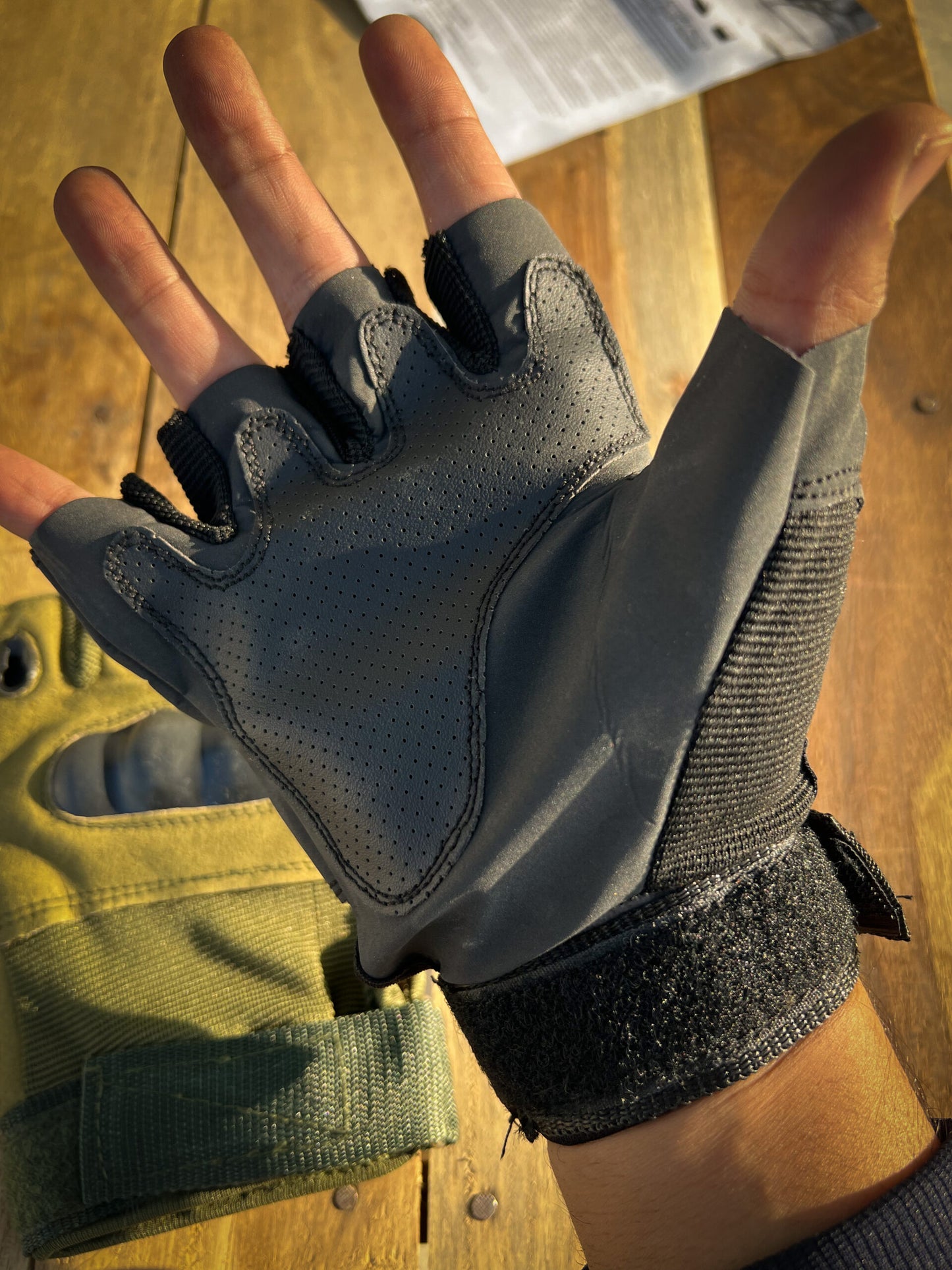 Tactical Protective Half Finger Gloves